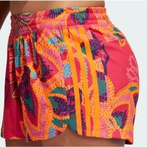 Adidas X Farm Rio Pacer Athletic Running Shorts - Women’s XS - Vivid Berry